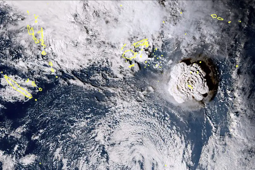 Pacific Tsunami Threat Recedes But Volcano Ash Hinders Response