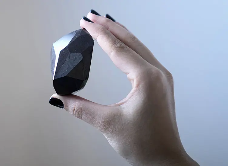 Out Of This World: 555.55-Carat Black Diamond Lands In Dubai