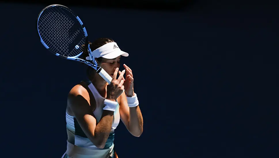 Garbine Muguruza And Anette Kontaveit Exit Second Round Of Australian Open