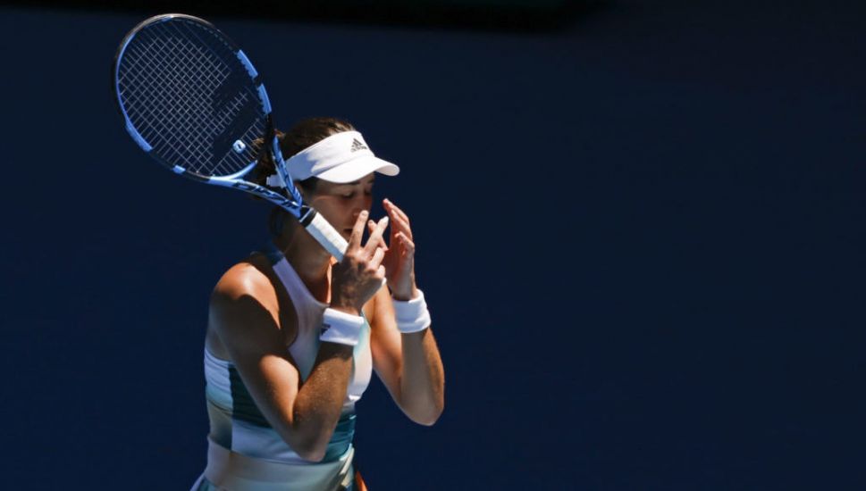 Garbine Muguruza And Anette Kontaveit Exit Second Round Of Australian Open