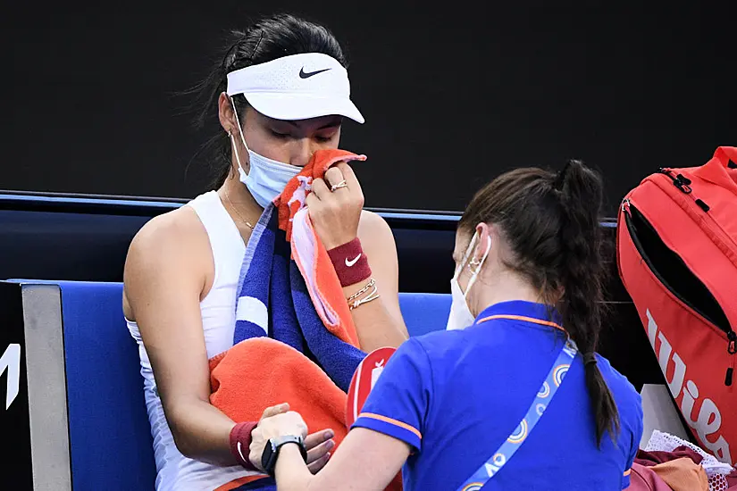 Emma Raducanu Knocked Out Of Australian Open After Battle With Hand Blisters