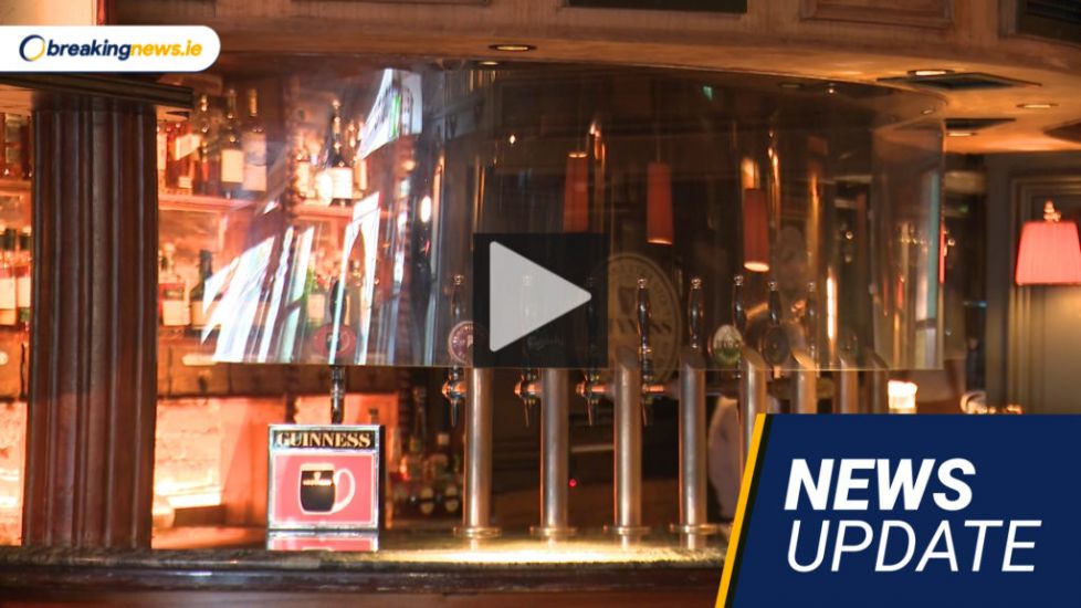 Video: Hospitality Curfew Being Looked At, Irish People More Interested In News, Courts Latest