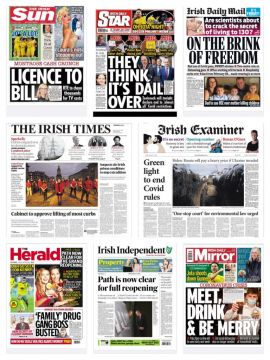 What The Papers Say: Friday's Front Pages