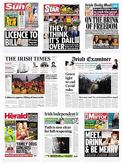 What The Papers Say: Friday's Front Pages