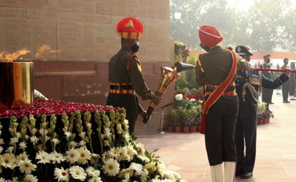 Relocation Of War Memorial Flame Causes Controversy In India