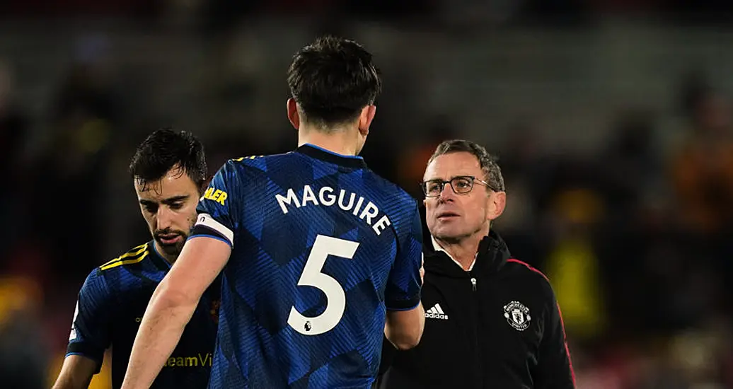 Ralf Rangnick Lauds Man Utd’s Harry Maguire For Producing Captain’s Performance