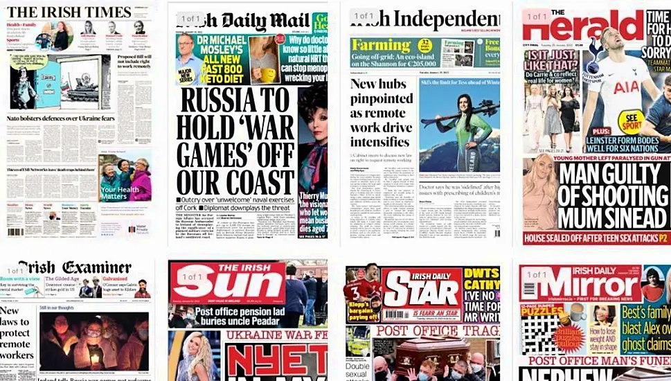 What The Papers Say: Tuesday's Front Pages