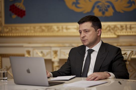 Ukrainian President Urges Calm, Insisting Russian Invasion Not Imminent