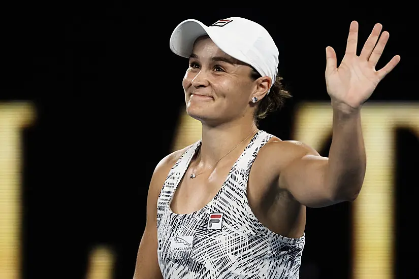 Home Favourite Ashleigh Barty Races Into Australian Open Final