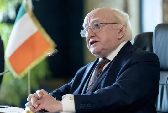 President Higgins Calls For Ceasefire In Ukraine In St Patrick's Day Address