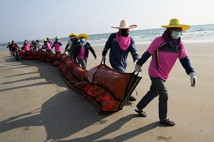 Oil Spill Expected To Hit Beaches On Thailand Coast