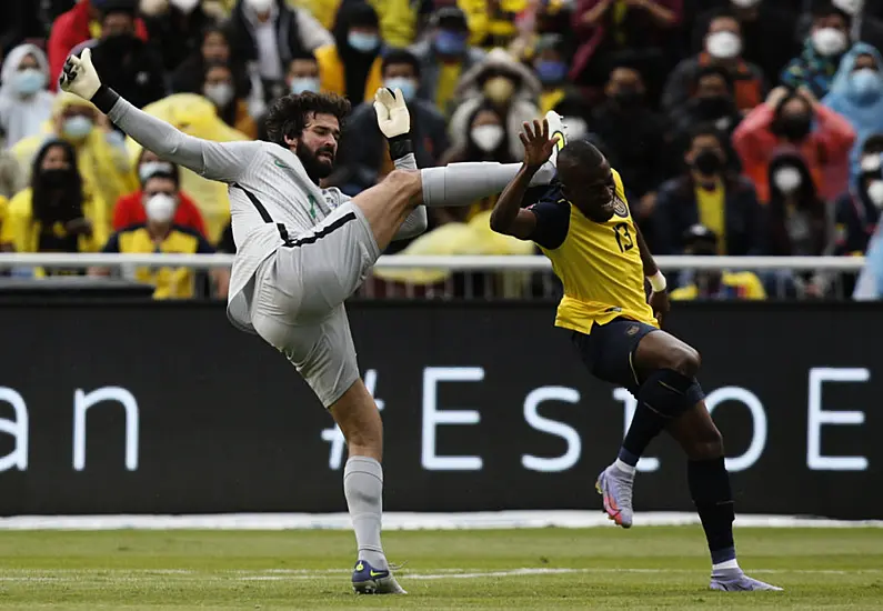 Alisson Becker Gets Double Red Card Reprieve During Brazil World Cup Qualifier