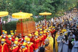 Thousands Gather For Funeral Of Influential Monk Thich Nhat Hanh In Vietnam