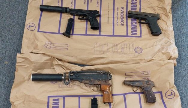 Two Arrested After Gardaí Seize Four Firearms During Search Of Tallaght Homes
