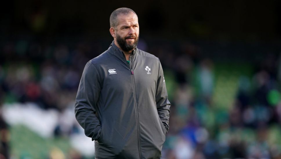 Rugby: Ireland Boss Andy Farrell Not Worried By Lack Of Club Games Ahead Of Six Nations