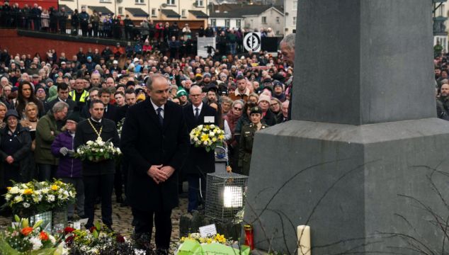 Hundreds Attend Commemoration Event To Mark 50Th Anniversary Of Bloody Sunday