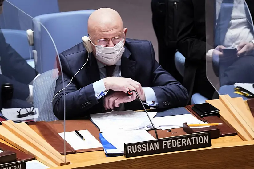 Russia And Us Square Off At Un Security Council Over Ukraine