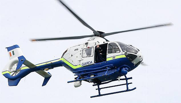 Emergency Services At The Scene Of Helicopter Crash In Kildare