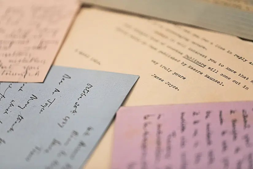 New James Joyce Artefacts And Personal Letters Donated To University