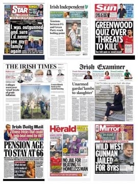 What The Papers Say: Wednesday's Front Pages