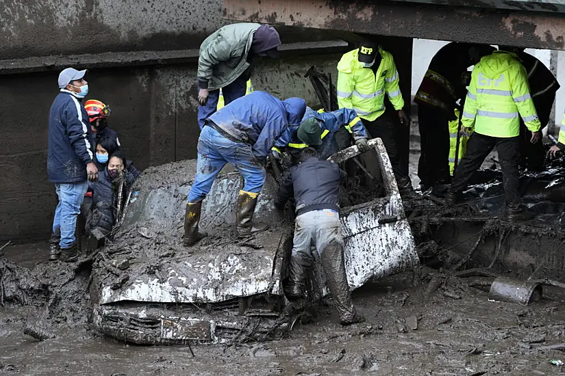 Landslides Kill At Least 24 As Heavy Rain Hits Ecuadorian Capital