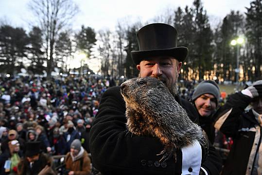 Punxsutawney Phil Predicts Six More Weeks Of Winter