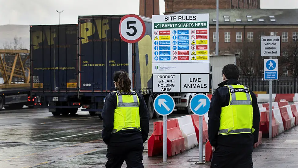 Uk Government Will Not Intervene In Dup Order To Halt Brexit Checks