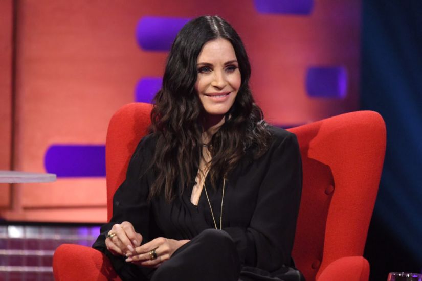 Courteney Cox Recalls ‘Nerve-Wracking’ Experience Playing Piano With Elton John