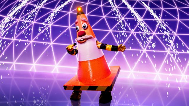 Real Identity Of Traffic Cone Revealed On The Masked Singer
