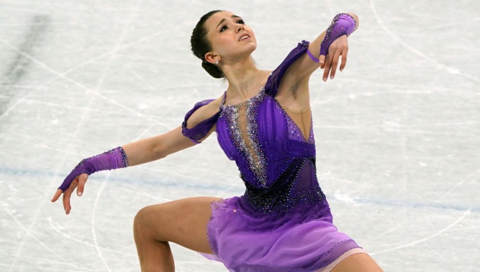 Teenage Russian Figure Skater Makes Striking Olympic Debut