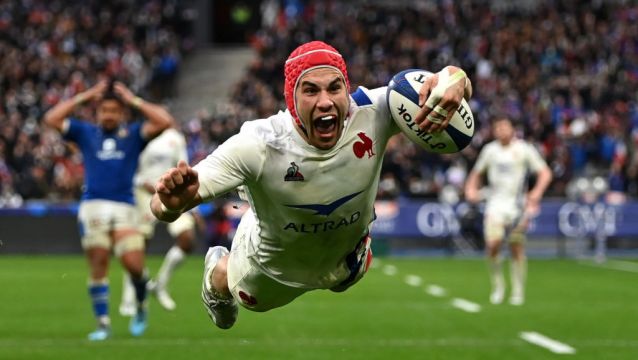 Gabin Villiere Hat-Trick Helps Slow-Starting France Ease To Victory Over Italy