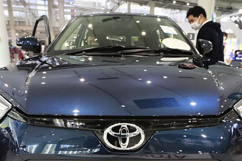 Toyota Sales Slip Due To Computer Chips Crunch