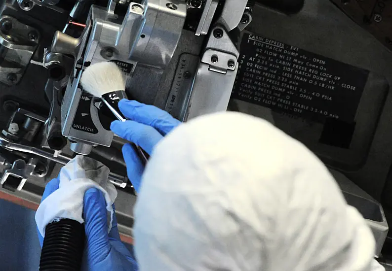 Workers Clean Apollo 16 Spaceship Ahead Of 50Th Anniversary