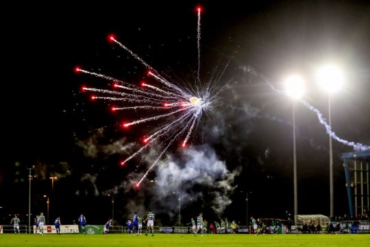Shamrock Rovers Avoid Stadium Ban But Fireworks Fine Increased To €5,000