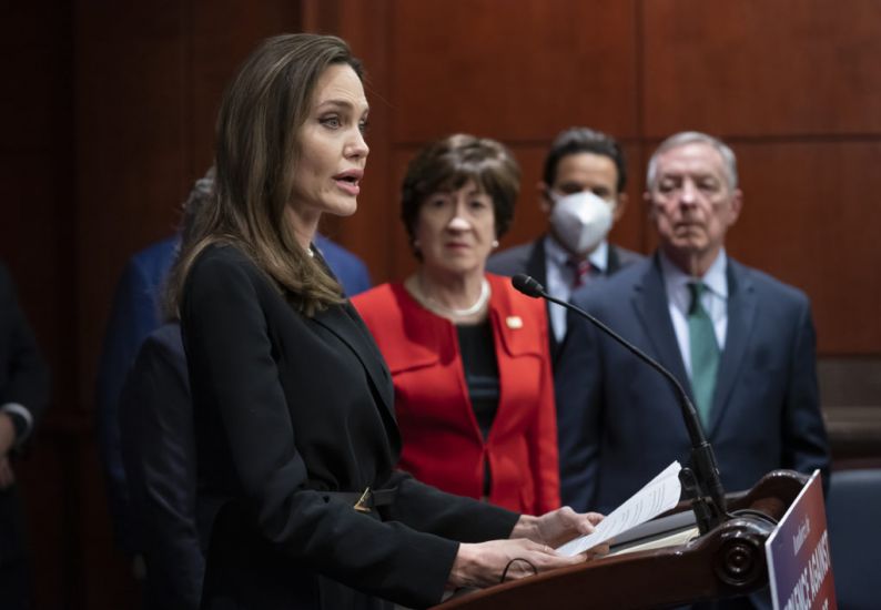 Angelina Jolie Urges Senate To Renew Violence Against Women Act