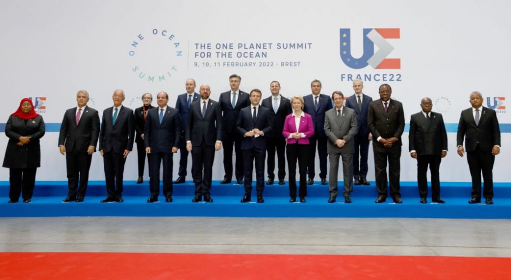 World Leaders At France Summit Mull Ways To Protect Oceans