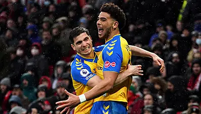 Manchester United Fail To Build On Jadon Sancho’s Opener As Saints Claim Draw