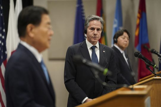 Us, Japan And South Korea Meet To Discuss North Korea