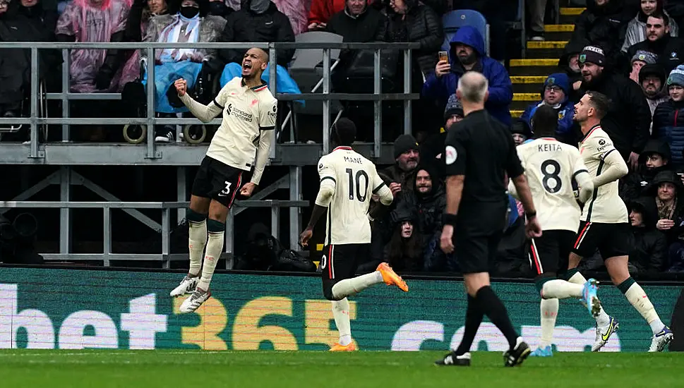 Fabinho Strike Enough For Liverpool To See Off Burnley