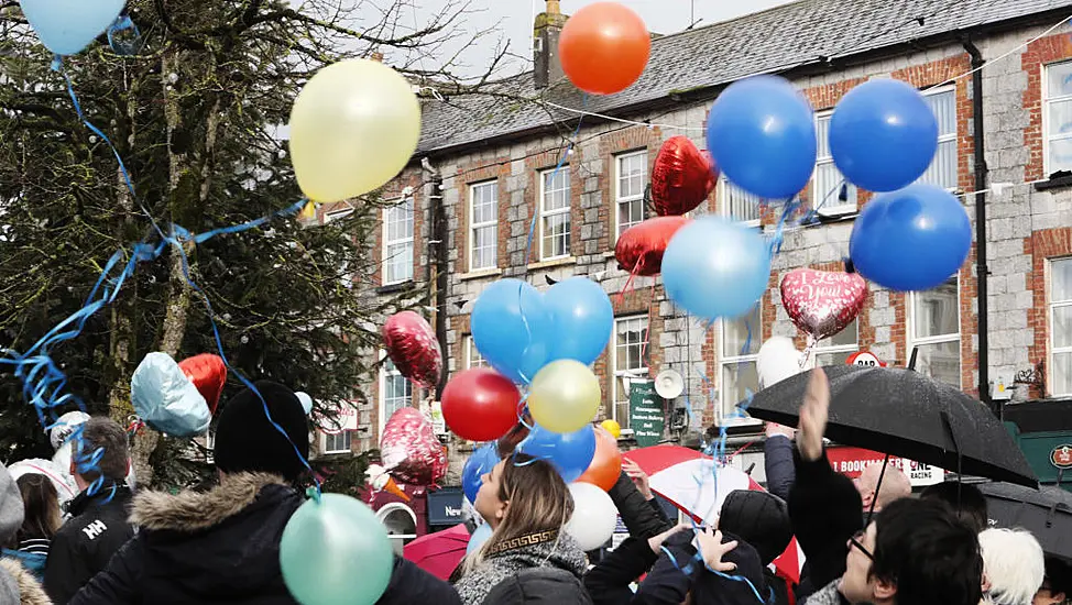 Hundreds Attend Balloon Vigil Following Death Of Boy (12) In Co Limerick Crash