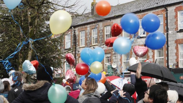 Hundreds Attend Balloon Vigil Following Death Of Boy (12) In Co Limerick Crash