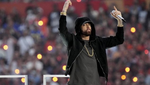 Eminem Takes Knee In Apparent Nod To Colin Kaepernick At Super Bowl Halftime