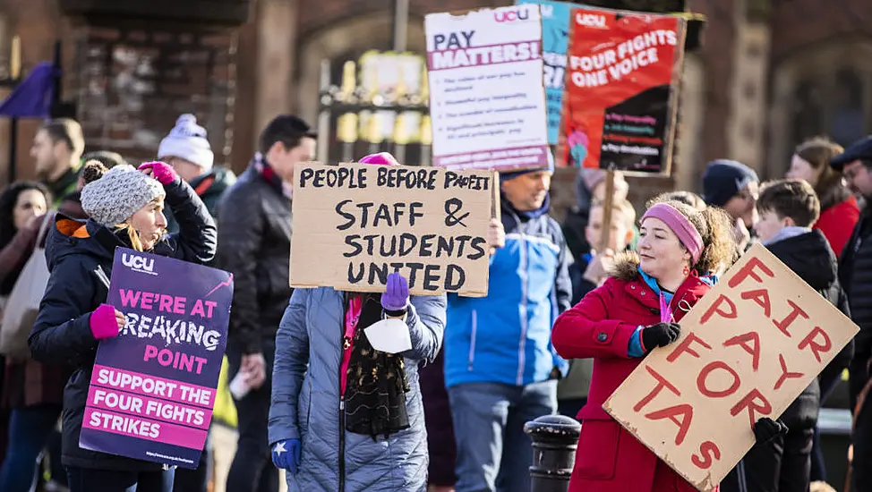 University Staff Begin Strike Action In Northern Ireland