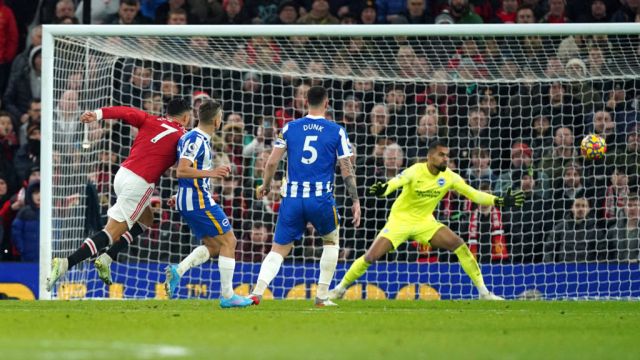 Cristiano Ronaldo Ends Barren Spell As Man Utd Labour To Victory Over Brighton