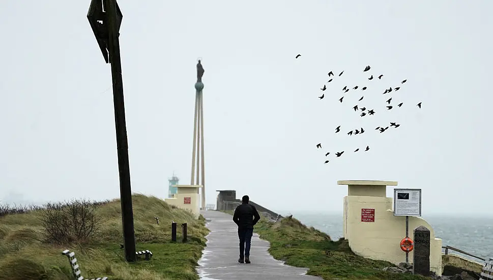 High Winds And Rain Hit As Weather Warnings Issued