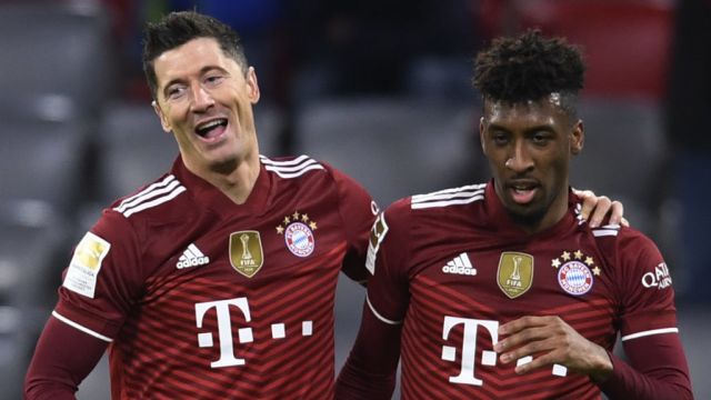 Kingsley Coman Nets Late Equaliser For Bayern Munich Against Rb Salzburg