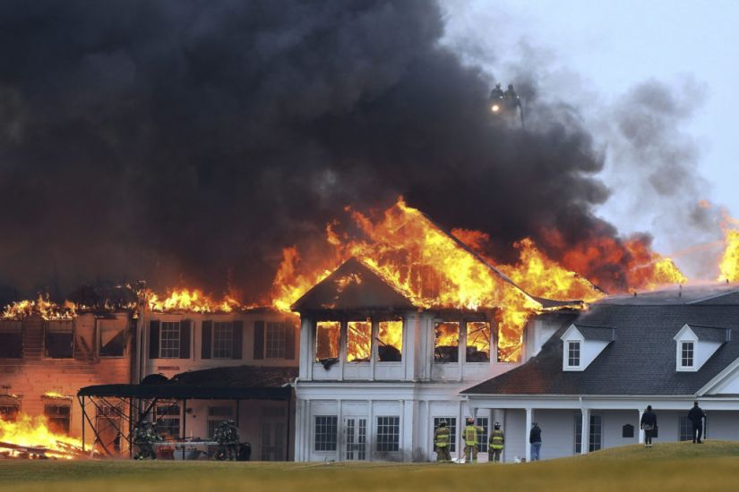 Us Golf Course Which Hosted Major Tournaments Suffers Devastating Fire