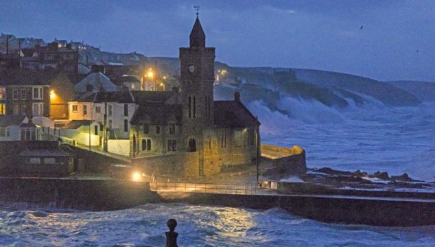 In Pictures: Drama And Danger As Storm Eunice Hits Britain