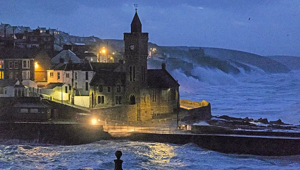 In Pictures: Drama And Danger As Storm Eunice Hits Britain