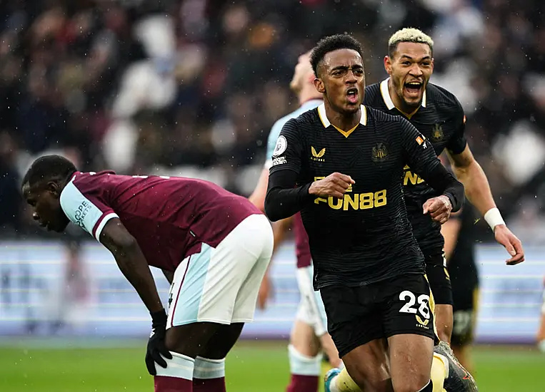 Newcastle Revival Continues After Joe Willock’s Equaliser At West Ham